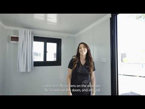 4m Portable Cabin - Open Plan