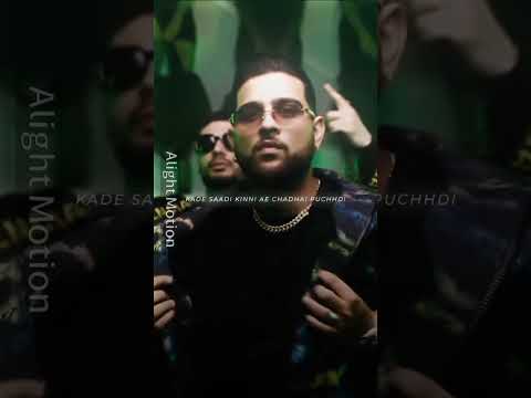 HUKAM x Karan Aujla  || Karan Aujla Slowed And Reverbed Attitude Status. || Sorry For Watermark😔
