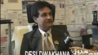Interviewing Dr Kumar