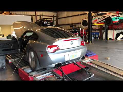 2007 Z4 M coupe 322 WHP Shrick cams and SuperSprint headers
