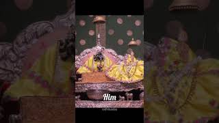 only him ❤️🥰#radhakrishna #krishna #radhikadas