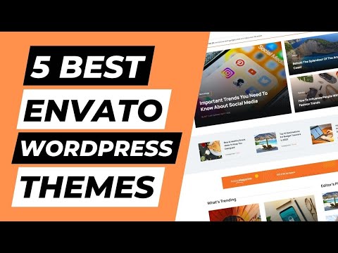 5 Best Envato WordPress Themes | Sass Promotion