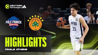 U18 Pole France INSEP - U18 Panathinaikos | Adidas NextGen EuroLeague FINALS Athens 2025-26
