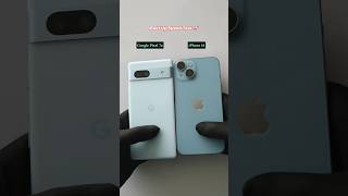 Google Pixel 7a Vs iPhone 14 Speed Test