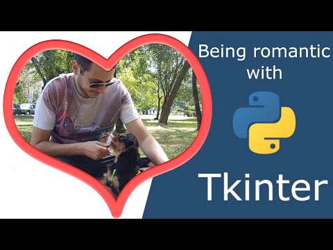 Building the perfect romantic slideshow | Python | Tkinter GUI