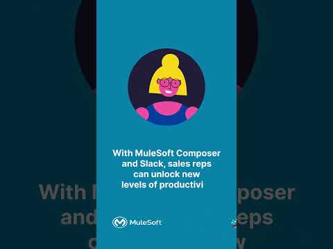Five ways sales reps can work smarter with MuleSoft Composer and Slack