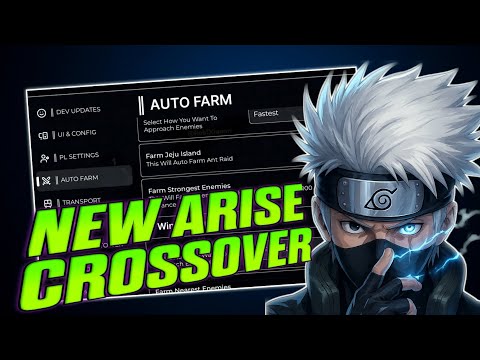 New Best Arise Crossover Script | Auto Upgrade Shadow, Auto Farm Floor And Many More Function