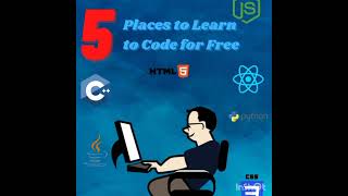 इन 5 websites से free मैं coding सीखे | Learn to code free websites #shorts #websites #thinkandgrow