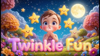 Under The Sleepy Moon | Bedtime Lullaby For Kids | Gentle Night Song With Stars And Moonlight