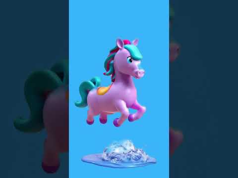 candy pony is jumping #candycrush #baby #mylittlepony
