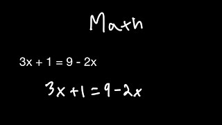 Easy Math! Algebra made Easy!