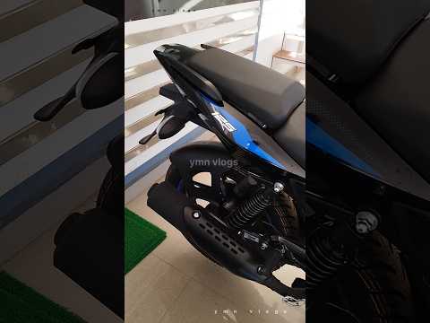 brand new bajaj pulsar 125 blue color split seat 💙 💙 bike  #foryou #video @ymnvlogs