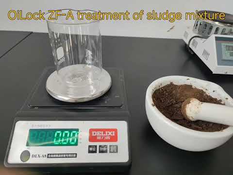 Innovative Env. Solution | Efficient Treatment of Oil Sludge Mixtures Using OiLock ZF-A Powder