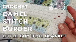 Crochet Camel Stitch Border | Great for Beginners (& Fast!)