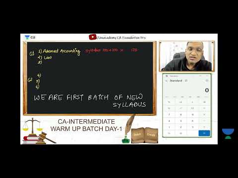 NEW SCHEME SUBJECTS OF INTER BY ANSHUL SIR@theicai @TheCAbuddy @UnacademyCAIntermediatePro