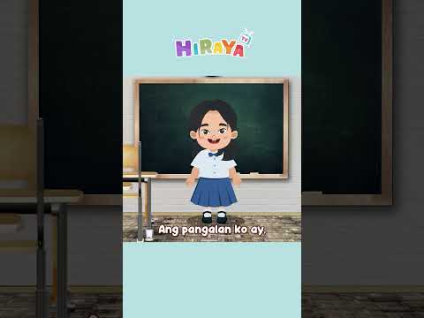 PAGPAPAKILALA SA SARILI - HIRAYA TV AWITING PAMBATA  #awitingpambata #kid  #tagalog #hirayatv