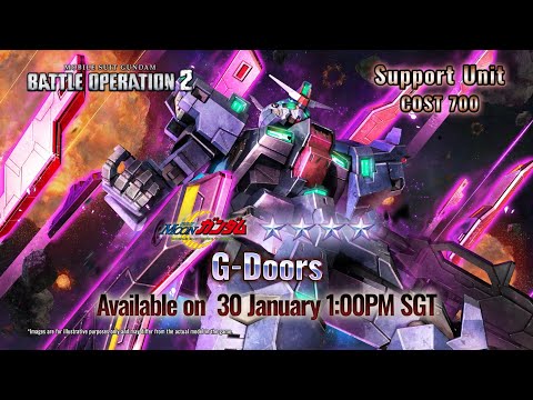 MOBILE SUIT GUNDAM BATTLE OPERATION 2 - G-Doors Introduction Trailer