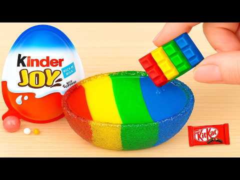 ❤️Best of Rainbow Kitkat Cake Recipe❤️Satisfying Miniature Kitkat  Chocolate Cake 🌈ASMR Cake Recipe