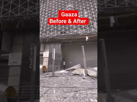 Gaza before and after #israel #gaza #pelestine #war