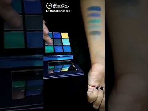 Swatched this Huda Beauty (Sapphire Obsessions)
