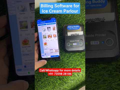 POS Billing App for Ice Cream Parlour, Ice Cream Shop #viral