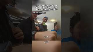 11-Year-Old Girl Calls 911 to Falsely Report Kidnapping; Police Deploy Helicopter!