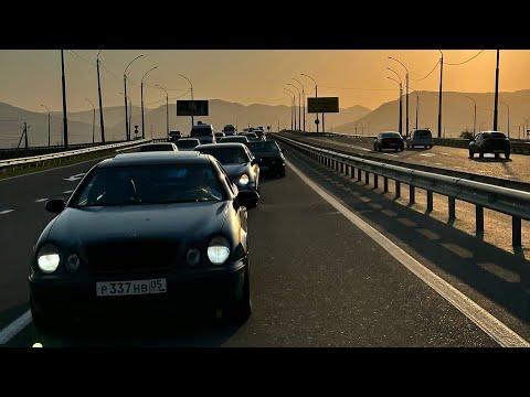 Сходка Clk w208 Мерсов в Махачкале. Мерседес-Бенз Купэ клуб Дагестан