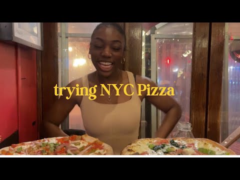 Finding The *Best* Pizza In New York 🍕🚕🗽 What to eat in NYC
