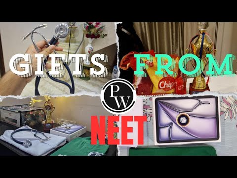 Gifts from PW NEET result celebration 🎉 🥳