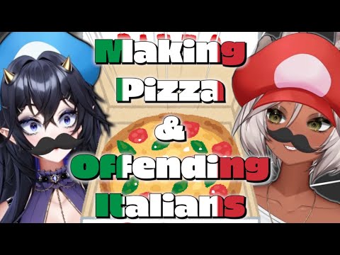 San & Mika Makin' Pizza