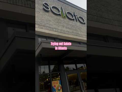 Trying Salata in Atlanta