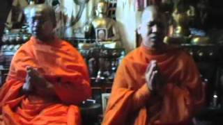 Thai Monks Chanting Bless Buddha Shop Yackandandah  November 2010 Pali Chanting