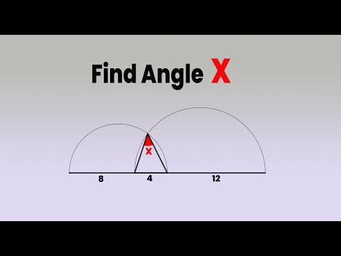 Find angle X by 5 ways.