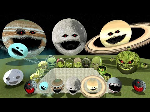 BIG HOLE THE MOON JUPITER SATURN URANUS WAKES UP SPARTAN KICKING Garry's Mod