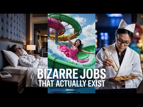 You Won't Believe These Bizarre Jobs That Actually Exist!