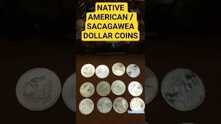 COLLECTION OF SACAGAWEA DOLLAR COINS.