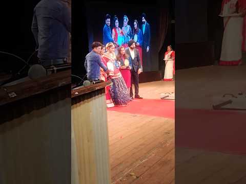 Awarded by Bollywood actress Sudha Chandran ❤️.. Glamorous Beauty Award Show Kolkata 🤩... #mua #reel