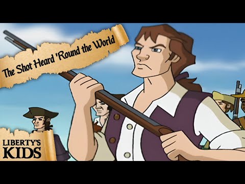 The Shot Heard 'Round the World | Liberty's Kids 🇺🇸 | Full Episode