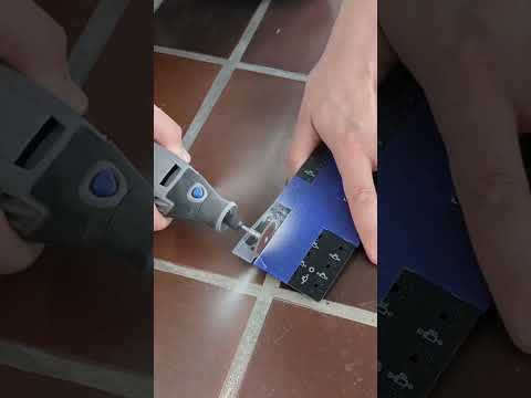Cutting A Keyboard With A Dremel!