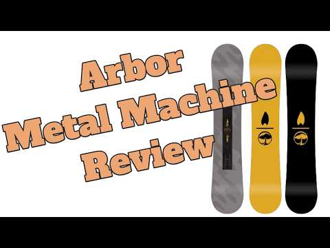 The 2025 Arbor Metal Machine Snowboard Review