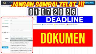Deadline Is Approaching! #FillingTutorial #Document #Curriculum #KURPDKJATENG
