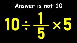 Only 1 in 5 Can Solve This Math Problem!