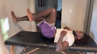 Calf and hamstring mobility work with Brandon Aiyuk 49ers