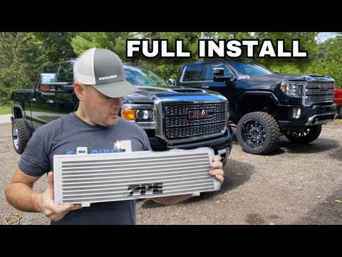 How To Install A PPE 2017-2019 L5P Duramax Transmission Cooler *Removal and Replacement*