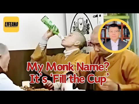 Monks Drinking: Forget the Incense—This Monk Loves Moutai! #lifeano #yuansir