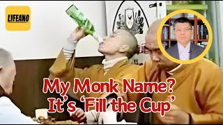 Monks Drinking: Forget the Incense—This Monk Loves Moutai! #lifeano #yuansir