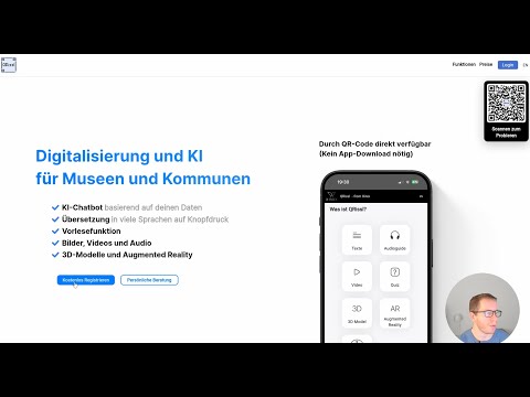 Quickstart mit QRissl - Einstellungen anpassen, Inhalte erstellen, ändern und veröffentlichen