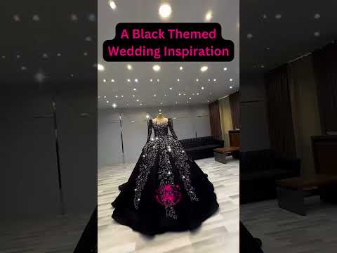 Would YOU wear a black wedding dress?