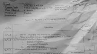 1428 paper pattern smestr spring 2023! aiou course code 1428 past paper
