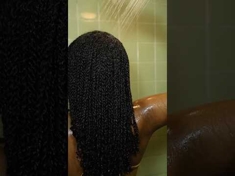 Have you ever washed your mini twist or any protective style? #Minitwist #naturalhair #hair